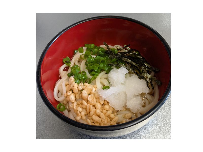 讃岐うどん出来上がり!