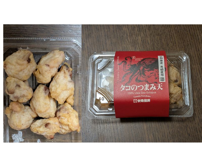 タコのつまみ天
