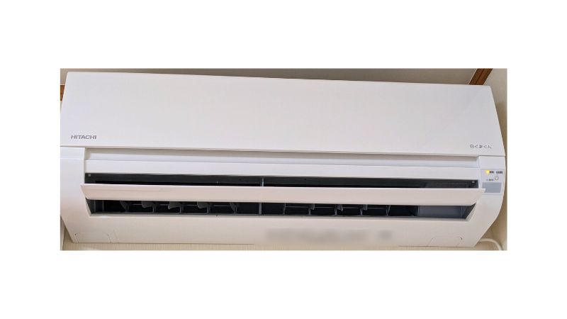 新しく取り付けた日立14畳エアコン