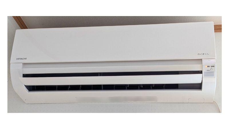 新しく取り付けた日立6畳用のエアコン