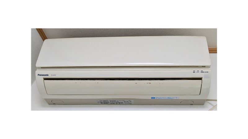 11年間使ったPanasonicの6畳用エアコンの写真